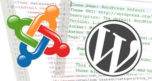 Joomla en WordPress websites